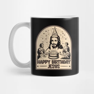 Happy Birthday Jesus // Vintage design Mug